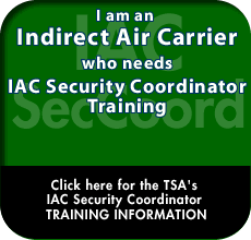 I need Security Coordinator Training